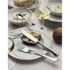Hepp »Chippendale« Steak kés Hohlheft, PVD Fekete, Stone Washed kés és bárd