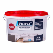 Héra belső falfesték piros tetős o. ment. 4 l fal- és homlokzatfesték