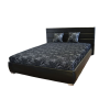  Héra franciaágy led világítással és párnával 140x200 cm, Élkeretes, extra rugós