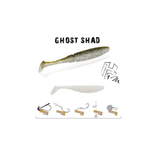 HERAKLES GHOST SHAD 10cm WHITE/SILVER csali
