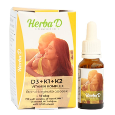 Herba D Herba-D d3+k1+k2 vitamin 20 ml gyógyhatású készítmény