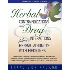  Herbal Contraindications and Drug Interactions – Francis Brinker idegen nyelvű könyv