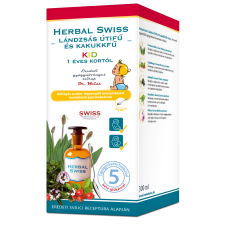 Herbal Swiss Kid Medical szirup 300ml vitamin és táplálékkiegészítő