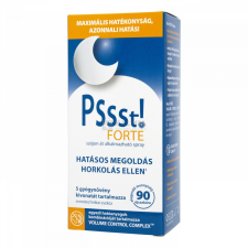 Herbal Swiss Pssst! Forte Horkolásgátló szájspray 25 ml gyógyhatású készítmény