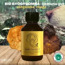  HerbalVet Bio Gyógygomba kutyáknak - Immuno Gut 100 ml vitamin, táplálékkiegészítő kutyáknak