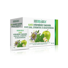  Herbária Almás gyógynövény teakeverék kamillával, citromfűvel és golgotavirággal 20x1,5 g tea