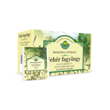 Herbária Fehér Fagyöngy Tea Filteres 20 Filter gyógytea