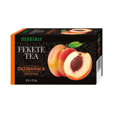 HERBÁRIA Gyógynövényfeldolg.és Ker. Rt. Herbária Őszibarackos fekete tea 20x1,5g gyógytea