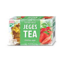 Herbária Herbária jeges tea zöldtea-eper 20x2g 40 g tea