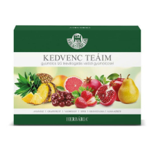 Herbária kedvenc teáim gyümölcsös válogatás 6x5 db tea