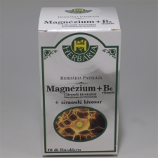 Herbária magnézum+b6 tabletta 30 db gyógyhatású készítmény