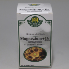  Herbária magnézum+b6 tabletta 30 db gyógyhatású készítmény
