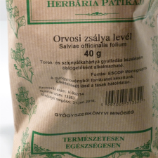 Herbária orvosi zsálya levél tea 40 g gyógytea