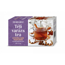 Herbária téli varázs gyümölcs-marcipán ízű tea 20x1,5g 30 g gyógytea