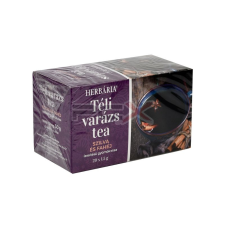 Herbária téli varázs tea - szilva és fahéj ízesítésű 20db gyógytea