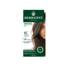 Herbatint 5C Világos hamvasgesztenye hajfesték, 150 ml hajfesték, színező