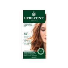 Herbatint 8R Világos rézszőke hajfesték, 150 ml hajfesték, színező