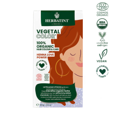 Herbatint Bio Vegetal Color HENNA LOVE, 2×50 g hajfesték, színező