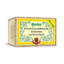 Herbex kamillavirág tea 20x2,5g 50 g gyógytea