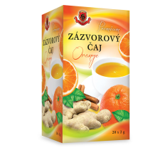 Herbex prémium gyömbér tea orange 20x2g 40 g gyógytea