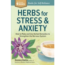  Herbs for Stress and Anxiety – Rosemary Gladstar idegen nyelvű könyv