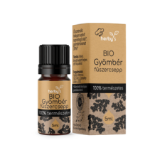 Herby's BIO Gyömbér fűszercsepp 5ml alapvető élelmiszer