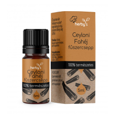 Herbys ceyloni fahéj fűszercsepp 5 ml alapvető élelmiszer