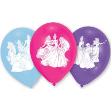 Hercegnők Disney Hercegnők léggömb, lufi 6 db-os party kellék