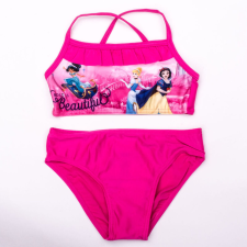 Hercegnők kislány fürdőruha - kétrészes fürdőruha - pink - 98 gyerek fürdőruha