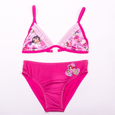 Hercegnők kislány fürdőruha - kétrészes fürdőruha - pink - 98 gyerek fürdőruha