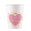 Hercegnők Little Princess papír pohár 8 db-os 200 ml FSC
