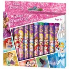 Hercegnők Zsírkréta 12 db-os Disney Princess, Hercegnők iskolai kiegészítő