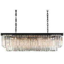  Hereford téglalap alakú kristálycsillár 100 cm világítás