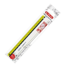 Herlitz 17 cm My.pen vonalzó, Zöld - Herlitz vonalzó