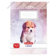 Herlitz 1. osztályos vonalas füzet, Animals-Kutya, fehér (A5/14-32) füzet