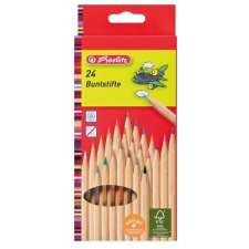 Herlitz 24db-os natúrfa vegyes színű színes ceruza színes ceruza