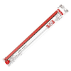 Herlitz 30 cm My.pen műanyag vonalzó, Piros/fekete - Herlitz