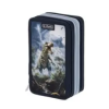  Herlitz 3 emeletes tolltartó, T-Rex, töltött, 31 részes