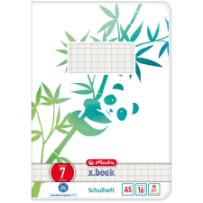 Herlitz 50040032 16 lapos A5 Négyzetrácsos füzet - Mintás (50040032) füzet