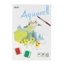 Herlitz A4 20lapos akvarell rajzblokk (HERLITZ_00495457) füzet