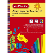Herlitz A5 10 lap fényes kivágópapír iskolai kiegészítő