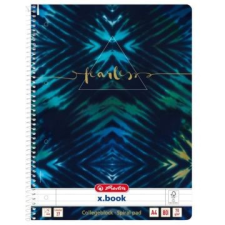 Herlitz : Batik Fearless vonalas spirálfüzet, A4 füzet