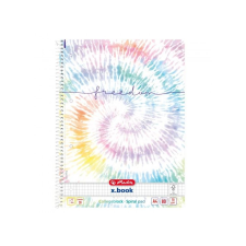 Herlitz Batik Freedom A4/80 lap kockás spirálfüzet (50044115) (herlitz50044115) füzet
