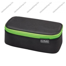 Herlitz BeatBox Black Green Stripes tolltartó - Herlitz