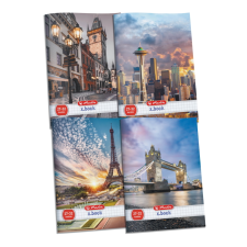 Herlitz City 32 lapos A5 kockás füzet többféle (09543950) füzet