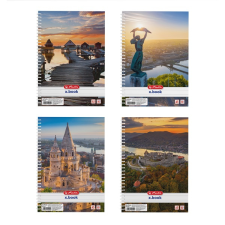 Herlitz city a5 80lapos vonalas spirálfüzet 09542960 füzet