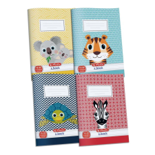 Herlitz Cute Animals 32 lapos A5 3. osztályos vonalas füzet - Többfajta (09092180) füzet