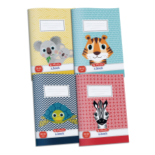 Herlitz Cute Animals 32 lapos A5 sima füzet - Többféle (9092297) füzet