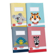 Herlitz Cute Animals A5 21-32 vonalas füzet füzet