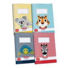 Herlitz Cute Animals A5 21-32 vonalas füzet (HERLITZ_09092214) füzet